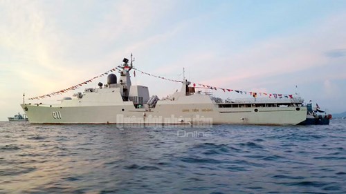 Tàu Hải quân Việt Nam tham gia diễn tập biển đa phương - Ảnh 13.