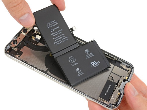 iFixit mổ bụng iPhone X: lần đầu tiên xuất hiện bảng mạch gập đôi và pin kép, cụm camera phức tạp chưa từng thấy - Ảnh 13.