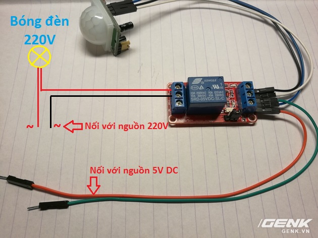 Tự chế thiết bị bật, tắt đèn nhà tắm tự động chỉ với 50 nghìn, lắp ráp chưa đến 10 phút - Ảnh 14.