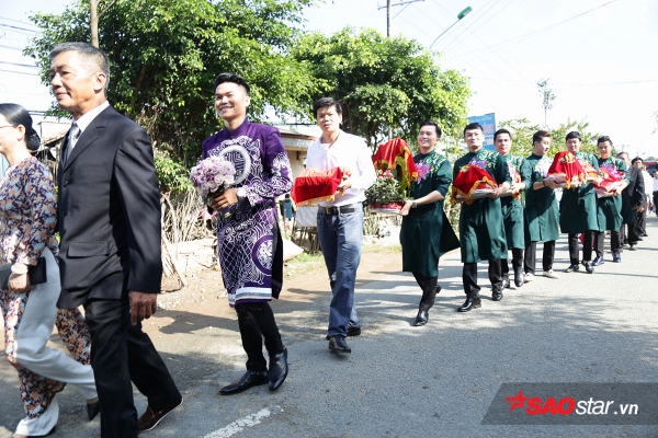 Dàn trai xinh - gái đẹp tươi cười rạng rỡ bên Lê Phương trong lễ vu quy tại quê nhà - Ảnh 15.