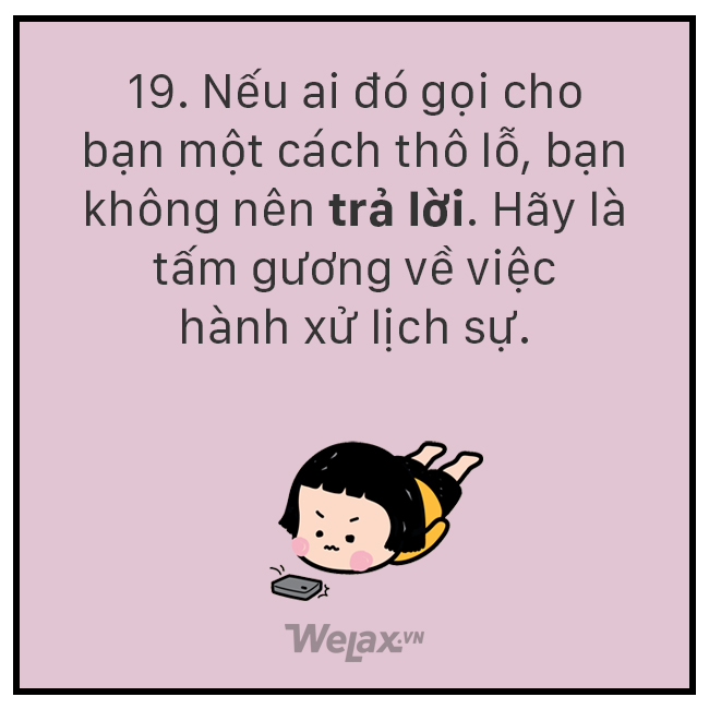 33 phép lịch sự tối thiểu chưa chắc ai cũng hiểu - Ảnh 19.