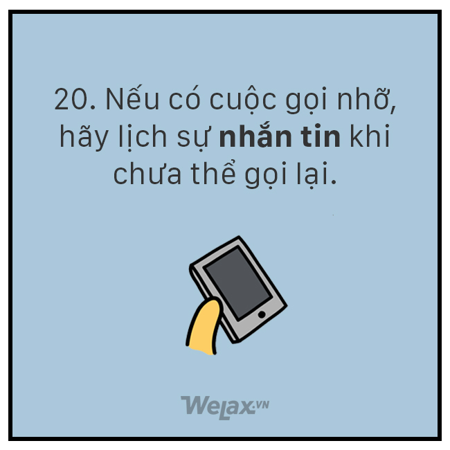 33 phép lịch sự tối thiểu chưa chắc ai cũng hiểu - Ảnh 20.