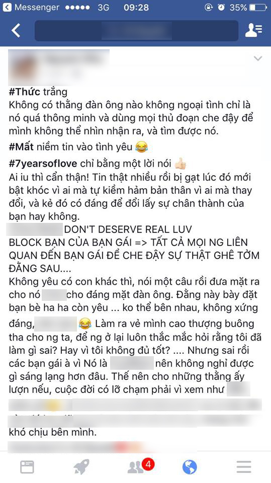 Yêu xa 7 năm, đang bị bệnh thì người yêu nhắn tin chia tay vì có bạn gái mới - Ảnh 3.