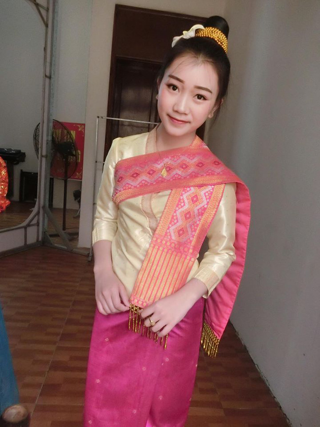 Hot girl Lào 19 tuổi xinh đẹp trong cuộc thi Hoa khôi Đại học Tây Bắc - Ảnh 3.