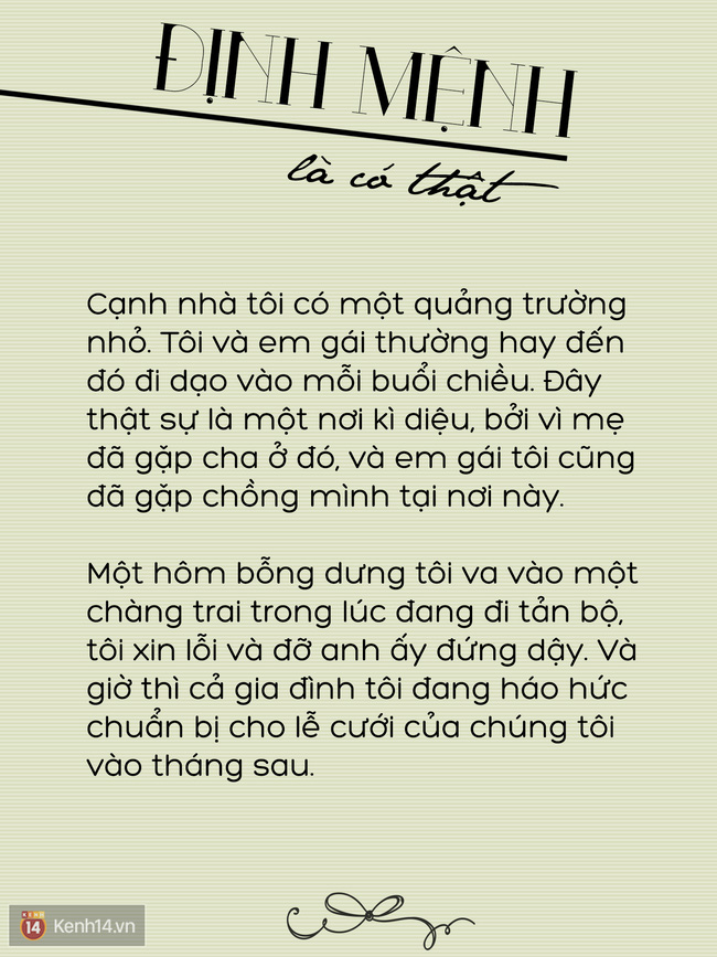 10 câu chuyện khiến bạn tin rằng định mệnh là điều kì diệu có thật! - Ảnh 3.