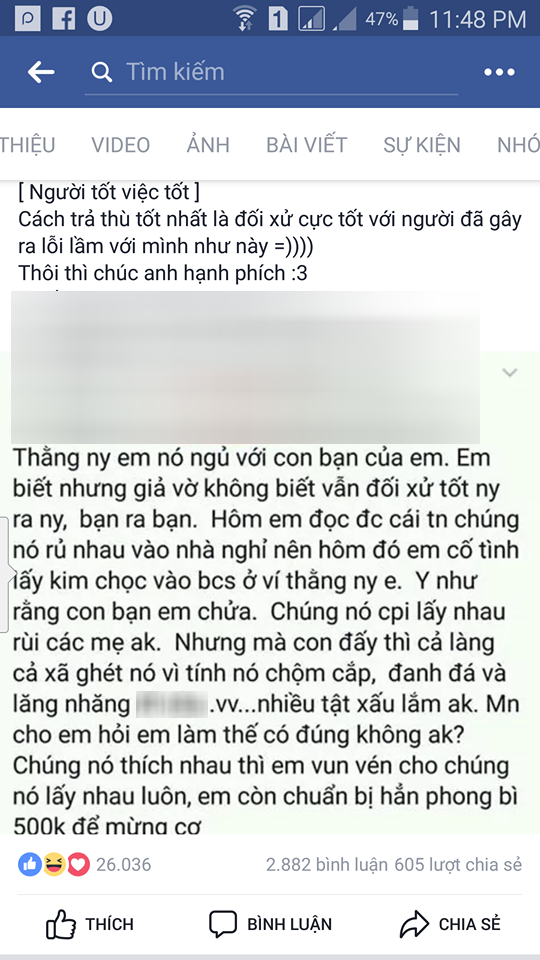 Biết người yêu lên giường với bạn, cô gái dùng chiêu độc vun đắp cho 2 người - Ảnh 1.