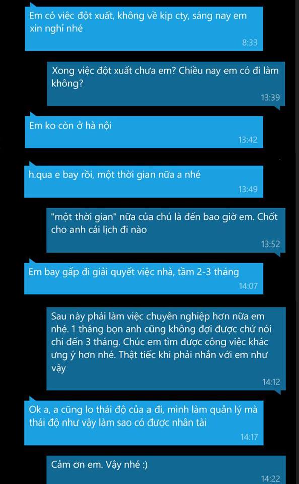 Sinh viên năm 4 đi làm ngày đầu đã xin nghỉ 2-3 tháng, còn quay sang trách sếp thái độ - Ảnh 3.