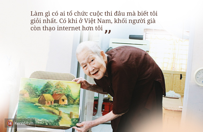 Gặp cụ bà 97 tuổi được phong sành sỏi Internet nhất Việt Nam: Tôi bị ung thư 3 năm nay, nhưng còn sức thì còn học! - Ảnh 4.