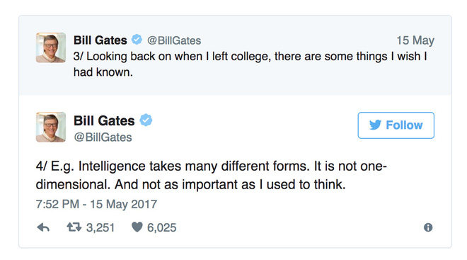 Theo Bill Gates, có 9 loại thông minh khác nhau và nếu biết mình thuộc loại nào, bạn sẽ dễ đạt được thành công - Ảnh 2.