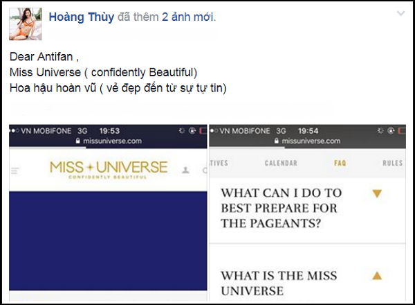Bị chê không có vẻ đẹp hoa hậu, Hoàng Thùy lấy tiêu chí Miss Universe dạy dỗ anti-fan - Ảnh 3.