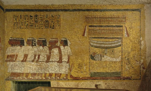 Căn phòng bí mật đầy của cải trong mộ vua Tut - Ảnh 2.