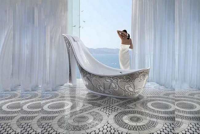 16 thiết kế bồn tắm khơi dậy cảm hứng ngay từ cái nhìn đầu tiên - Ảnh 3.