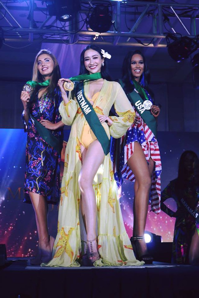 Phạm Hương, Nam Em và dàn mỹ nhân Vbiz kỳ vọng Hà Thu sẽ giành thứ hạng cao trong đêm chung kết Miss Earth 2017 - Ảnh 3.