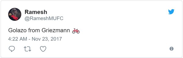 Griezmann đốn tim fan M.U bằng siêu phẩm xe đạp chổng ngược - Ảnh 3.