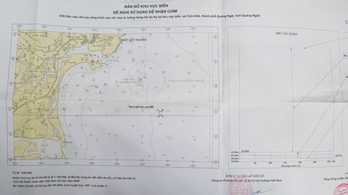 Quảng Ngãi lại cho phép nhận chìm 62.000 m3 bùn, cát thải xuống biển - Ảnh 2.