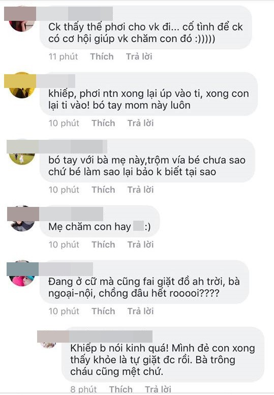  Về thăm vợ ở cữ nhà ngoại, chồng hết hồn vì thấy khăn sữa của con được phơi chung với giẻ lau bàn - Ảnh 3.