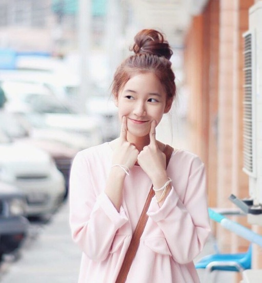 Nữ sinh Thái Lan nổi tiếng vì có gương mặt giống Yoona (SNSD) - Ảnh 4.