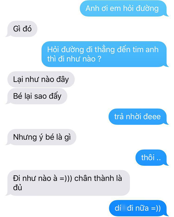 Trào lưu nhắn tin hot nhất Facebook hôm nay: Cho em hỏi đường nào đến trái tim anh? - Ảnh 4.