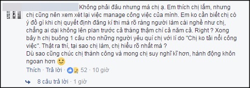 Châu Bùi hứng chịu chỉ trích sau khi đột ngột thông báo rời The Face - Ảnh 4.