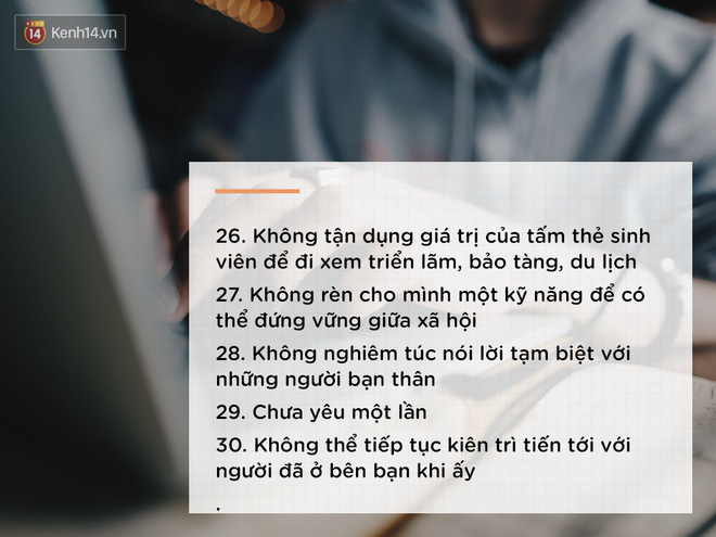 Tốt nghiệp rồi, ai cũng có cho mình một vài điều tiếc nuối... - Ảnh 6.