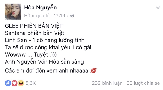 Dàn diễn viên Glee Việt Nam đồng loạt lên tiếng trước làn sóng phản đối của cộng đồng mạng - Ảnh 4.