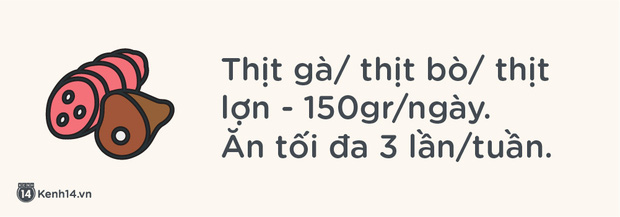 Chuyên gia chỉ ra con số chính xác thịt, cá, rau... cần ăn mỗi ngày để cơ thể luôn khỏe mạnh - Ảnh 5.