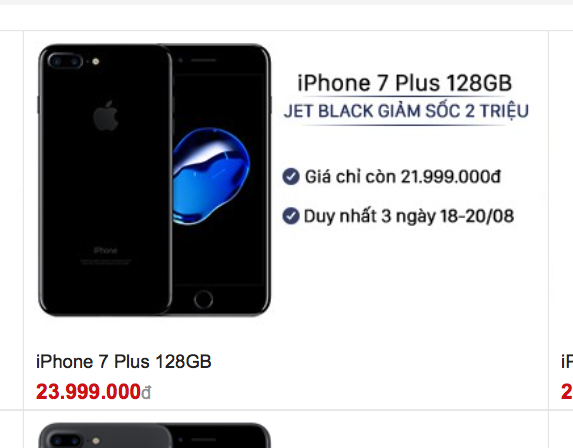 Ế ẩm, các đại lý đồng loạt giảm giá mạnh iPhone 7 đen bóng trước thềm iPhone 8 ra mắt - Ảnh 4.