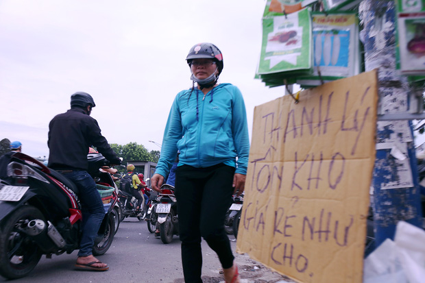 Hàng chục gian hàng gần sân bay Tân Sơn Nhất ồ ạt thanh lý chó, gà, cây cảnh, giao thông Sài Gòn hỗn loạn - Ảnh 3.