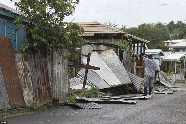 Khu vực Caribbe hoang tàn khi bão Irma đổ bộ, nhiều hòn đảo gần như bị phá hủy hoàn toàn - Ảnh 4.