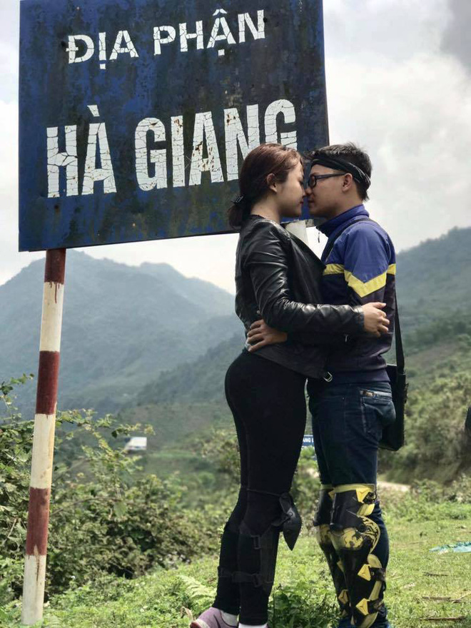 Cặp đôi hôn nhau trên từng cây số: Đi xuyên Việt, đến đâu cũng chỉ chụp đúng 1 kiểu ảnh - Ảnh 4.