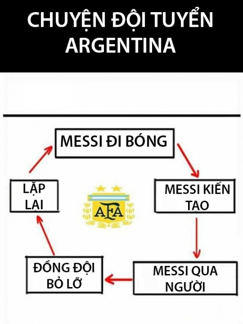 Loạt anh chế troll Messi và đồng đội  - Ảnh 4.