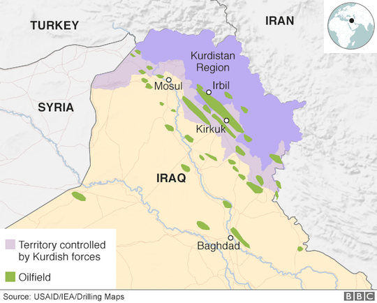 Đấu tên lửa tại khu tự trị người Kurd ở Iraq? - Ảnh 3.