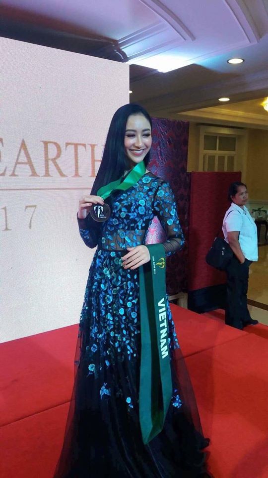 Liên tiếp đạt huy chương tại các phần thi phụ, Hà Thu được dự đoán trở thành Á hậu 1 Miss Earth - Ảnh 4.