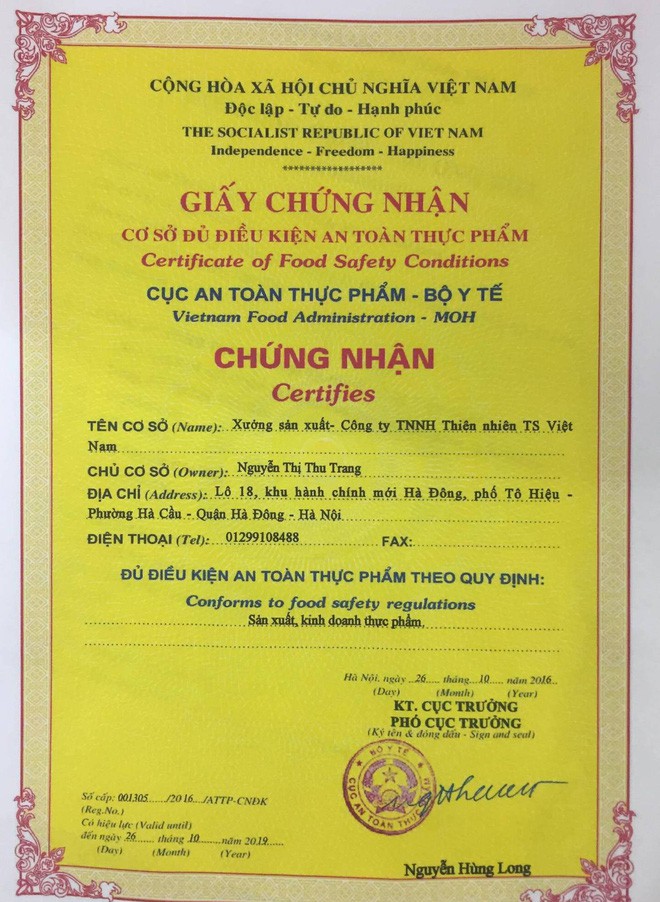 Vụ lô hàng mỹ phẩm 11 tỷ bị tịch thu: Thu hồi hai danh hiệu ‘Vì sức khỏe cộng đồng’ do 2 người nổi tiếng làm gương mặt đại diện - Ảnh 4.