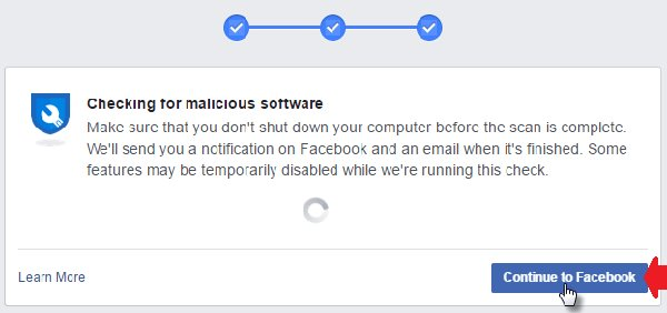 Hướng dẫn khi Facebook yêu cầu quét virus - Ảnh 4.