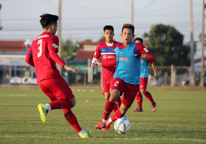 Thầy Park đãi tiệc pizza mừng U23 Việt Nam đánh bại Myanmar  - Ảnh 4.