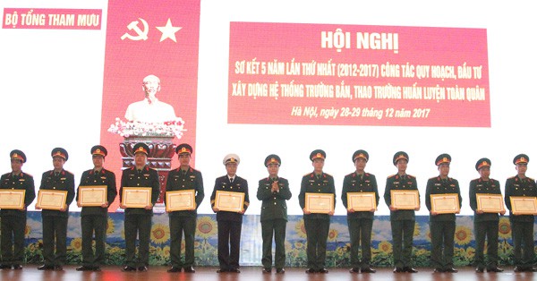 Xây dựng hệ thống trường bắn, thao trường huấn luyện thống nhất, toàn diện, tập trung, đồng bộ - Ảnh 4.