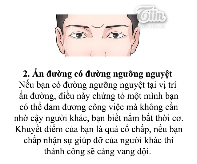 Cả đời hưởng phúc nếu ấn đường của bạn có những đường vân này - Ảnh 2.