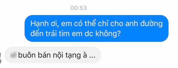 Trào lưu nhắn tin hot nhất Facebook hôm nay: Cho em hỏi đường nào đến trái tim anh? - Ảnh 5.