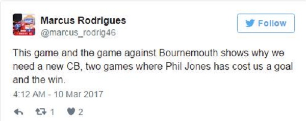 2 trận liên tiếp mắc sai lầm, Phil Jones bị CĐV Man United đòi... bỏ tù - Ảnh 5.