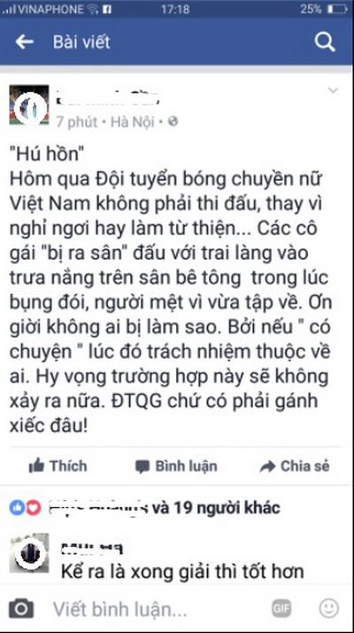 Tranh cãi khi tuyển bóng chuyền nữ Việt Nam về làng đấu đội nam - Ảnh 5.