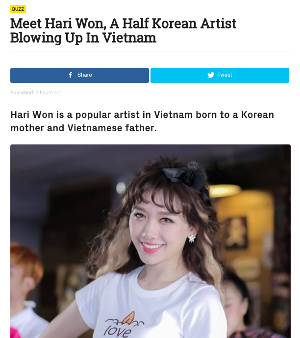Có ai như Hari Won: Liên tục bị nhầm lẫn trên báo chí xứ Hàn! - Ảnh 5.