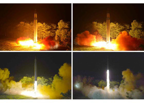 Khoảnh khắc tên lửa liên lục địa Triều Tiên rời bệ phóng - Ảnh 5.