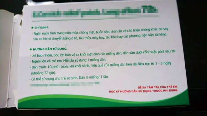 Nhiều trẻ hôn mê, rối loạn tri giác vì cha mẹ cho sử dụng miếng dán chống say xe thiếu hiểu biết - Ảnh 5.