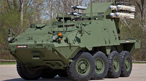 Mỹ giới thiệu phiên bản mới của xe bọc thép Stryker - Ảnh 1.