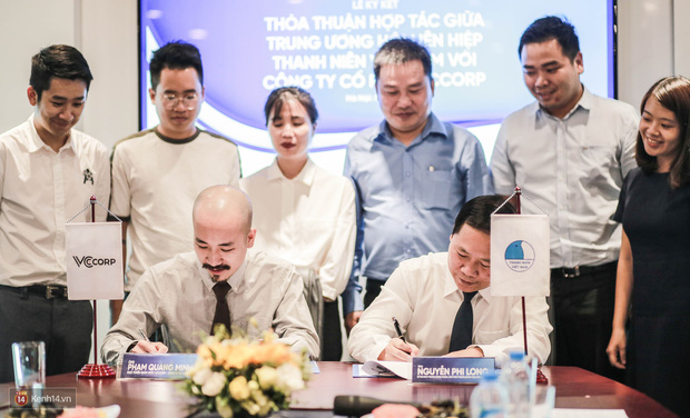 Lễ ký kết thỏa thuận hợp tác giữa TW Hội Liên hiệp Thanh niên Việt Nam và Công ty CP VCCorp - Ảnh 6.