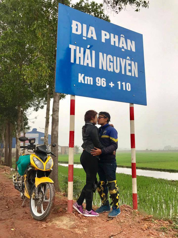 Cặp đôi hôn nhau trên từng cây số: Đi xuyên Việt, đến đâu cũng chỉ chụp đúng 1 kiểu ảnh - Ảnh 5.