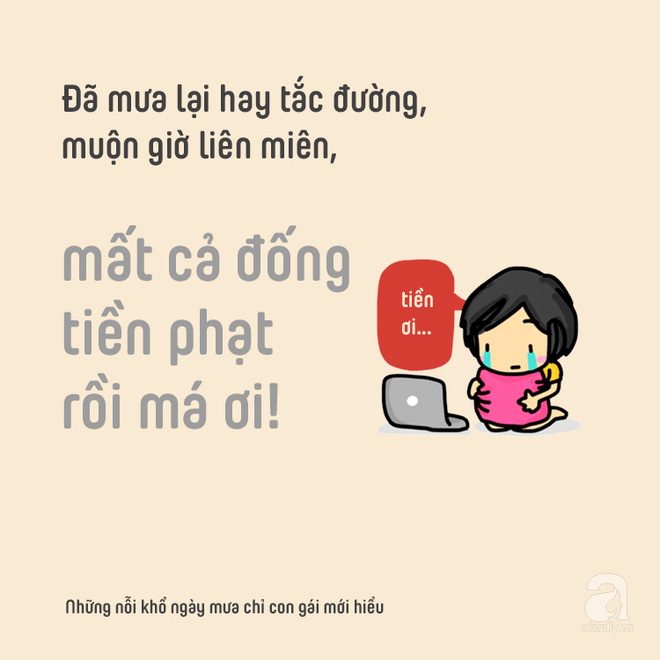  Những điều đáng ghét không để đâu cho hết trong ngày mưa, chỉ phụ nữ mới hiểu - Ảnh 5.