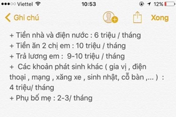  Nhòm trộm bảng chi tiêu 30 triệu/tháng của nàng độc thân không thích làm thuê, tự mở phòng vé máy bay kinh doanh - Ảnh 5.