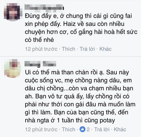  Nàng dâu mới về nhà chồng, xách tay cả bạn thân về ở chung nguyên tuần cho đỡ bỡ ngỡ - Ảnh 5.